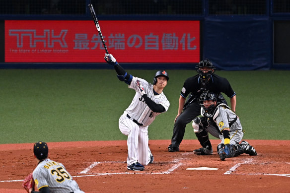 Shohei Ohtani’s was the tournament MVP after leading Japan to victory in the World Baseball Classic in March.