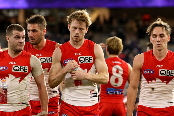 Tough times lie ahead for the Swans and the other 17 clubs in the AFL.