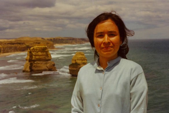 Patricia at Victoria’s 12 Apostles during a road trip in the mid-1970s.