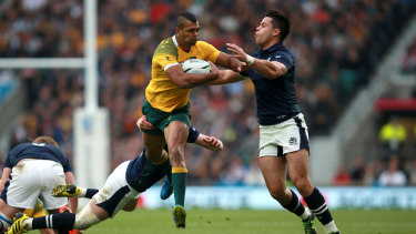 Beale was Australia's dynamic super-sub at the 2015 Rugby World Cup.
