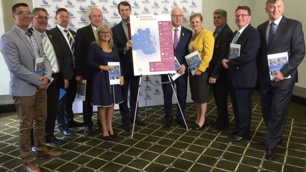 These mayors represent one in seven Australians. And they want new rail and bus projects in south-east Queensland.