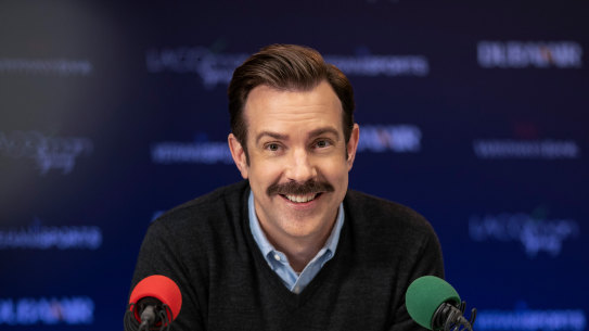 Jason Sedeikis is the co-creator and star of the runaway comedy hit, Ted Lasso, which has just earned 20 Emmy nominations.