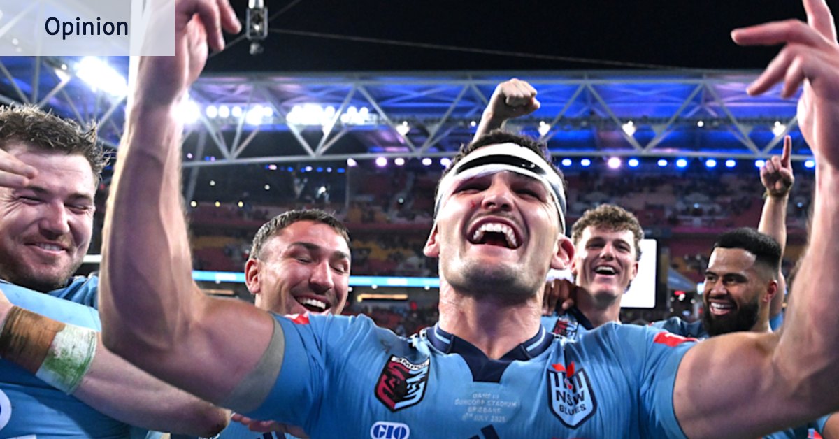 Someone flipped the scripts, flicked the switch and a guy called Nathan Cleary turned everything on its head