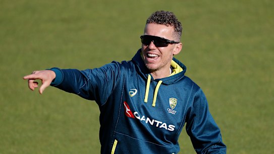 Australian paceman Peter Siddle.