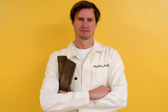 Making French-style butter is a labour of love for Jack Gaffney.