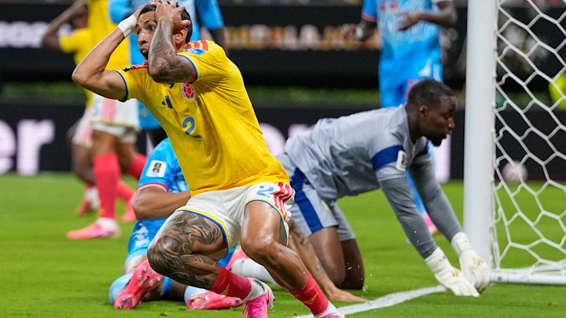 FIFA World Cup 2026 LIVE updates: Colombia on the attack against DR Congo; England frustrated after Ghana draw; Ronaldo makes history