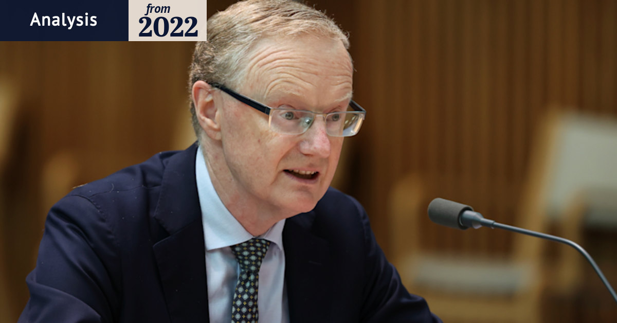 Interest rates: Philip Lowe’s February promises to face October reality ...