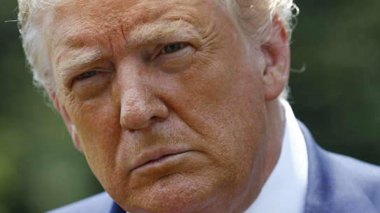 US President Donald Trump 