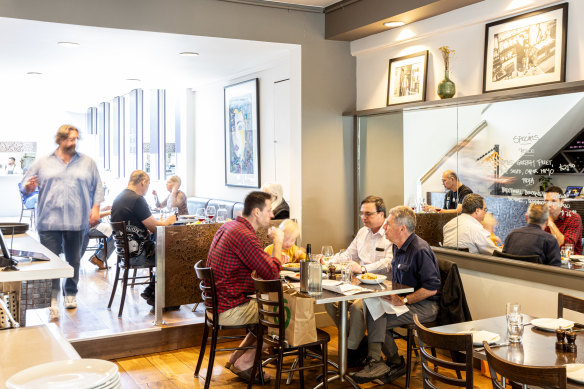 Most of the diners at Donnini’s are regulars who’ve accumulated friends, kids and grandkids along the way.