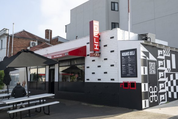 Glenferrie Road’s former Stan’s Deli site is now Nouns Deli, a real-world expression of Nounishness.