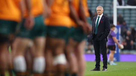 Joe Schmidt has made a big impact for the Wallabies.