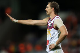 Lions forward Joe Daniher was singled out by former AFL coach Paul Roos for a poor performance.