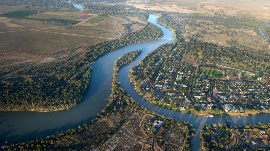 On the Murray Junction of the Murray and Darling Rivers at Wentworth. 