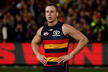 Adelaide captain Jordan Dawson.