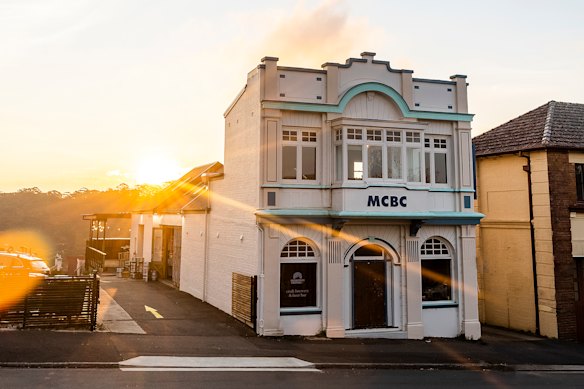 The Mountain Culture brewpub is set in the old printing press for the Blue Mountains Echo. 
