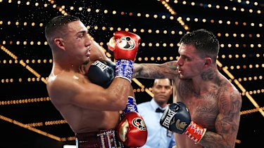 George Kambosos is set to defend his title in Melbourne.