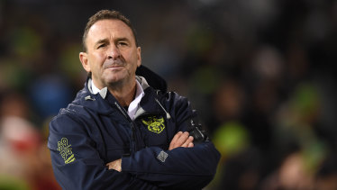 Major impact: Raiders coach Ricky Stuart says injuries have been a key factor in their disappointing season.