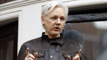 WikiLeaks founder Julian Assange. 