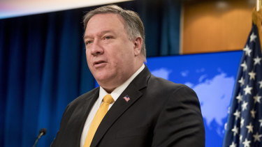 Secretary of State Mike Pompeo announces that the US will pull out of a nuclear weapons treaty with Russia.