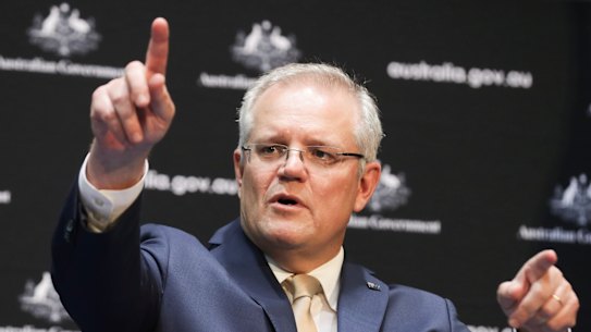 YOU GET SOME MONEY: Prime Minister Scott Morrison is spending billions trying to save the economy, but may find it hard to unwind the changes when the coronavirus is over.