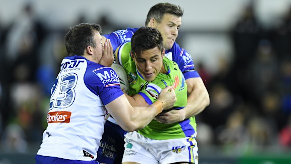 Raiders second-rower Joe Tapine will miss the next two games.