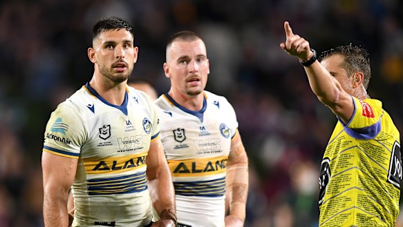 Ryan Matterson hasn’t played since being sent off against Manly last month.