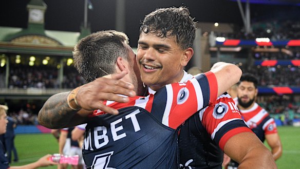 Is this farewell? Latrell Mitchell looks almost certain to be playing elsewhere in 2020.
