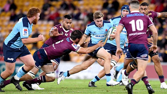 Will Harrison has had a breakthrough year in Super Rugby AU.