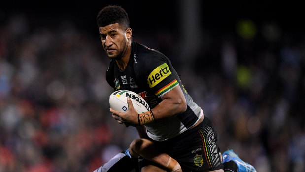 Breakout year: Viliame Kikau has been a shining light for Penrith in 2018.