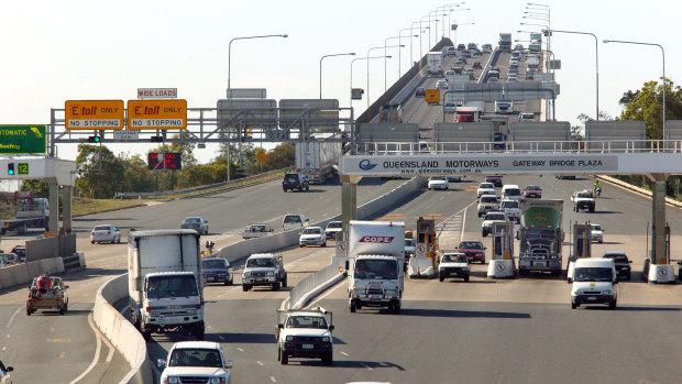 Traffic has increased by 5 per cent to 123,000 vehicles every day on the upgraded Gateway Motorway.