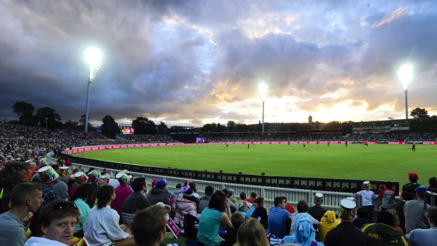 Manuka Oval has added another fixture to its blockbuster summer.
