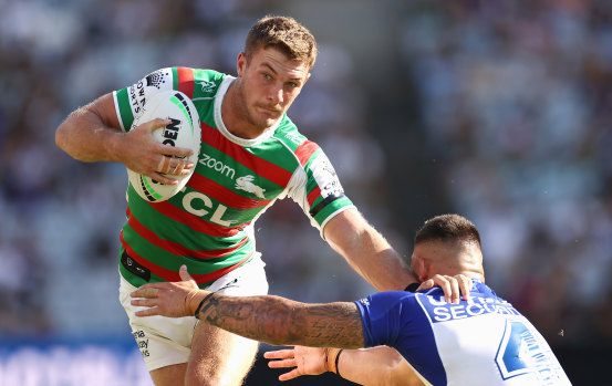 Campbell Graham never shirks the tough work for the Rabbitohs.