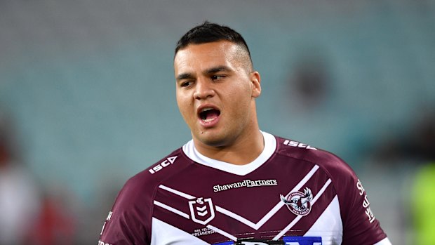 Lloyd Perrett is suing the Sea Eagles.