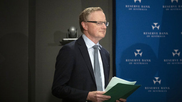 The Fed is watching: RBA chief Philip Lowe is targeting three-year government bond yields to help the economy in the recession.
