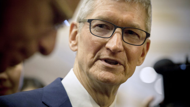 Apple chief Tim Cook is estimated to be worth about $US700m. 