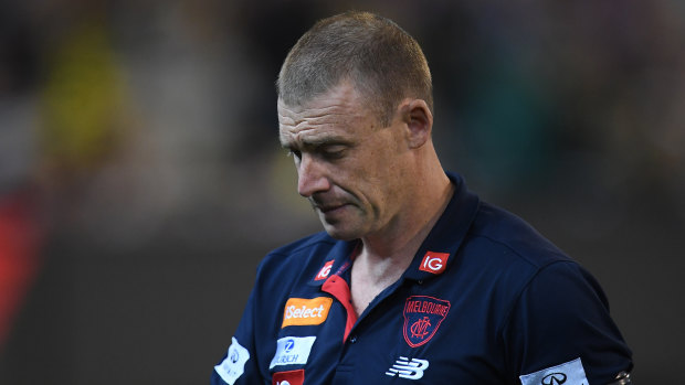 Simon Goodwin's Demons slumped to a 2-3 record with their loss to Richmond.