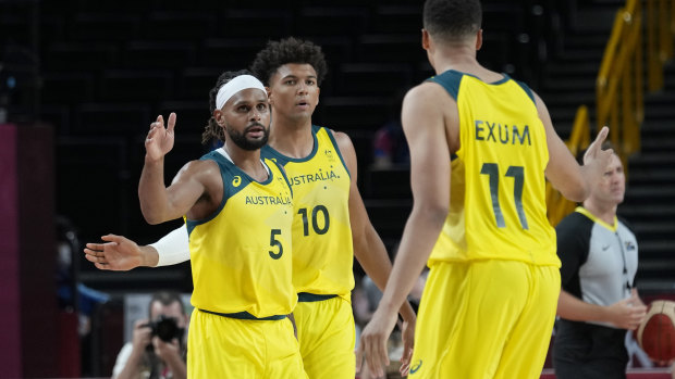 Patty Mills and the Boomers.