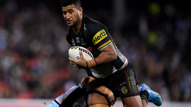 Breakout year: Viliame Kikau has been a shining light for Penrith in 2018.