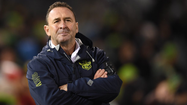 Major impact: Raiders coach Ricky Stuart says injuries have been a key factor in their disappointing season.