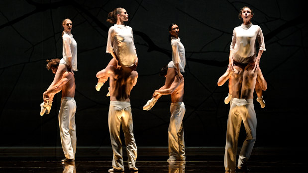 A scene from Aurum, part of the Australian Ballet's Verve production.