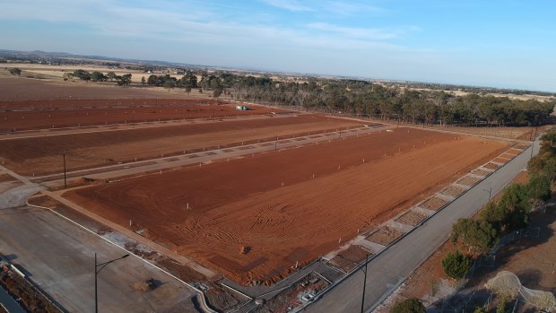 The Millstone estate in Melton South where Scott Parker bought land three years ago. 