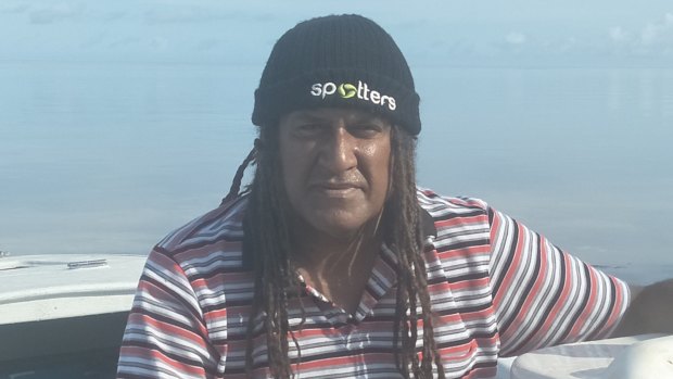 Malu Lama chairman and Torres Strait rock-lobster fisherman Maluwap Nona.