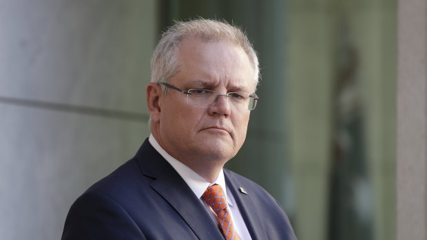 Asked whether he supported calls for paid pandemic leave, Prime Minister Scott Morrison pointed to JobKeeper and JobSeeker.