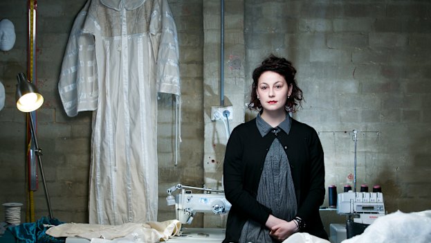 Death positive advocate Dr Pia Interlandi, here pictured in 2014, runs Garments for the Grave.