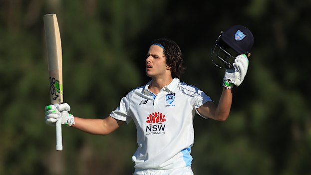 From public to private: Sam Konstas was keen to face experienced cricketers in Premier Cricket.