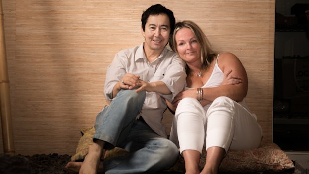 Jafar Yawari and Natalie Le Sueur: "He has taught me to see life as sacred and to enjoy the simple things."