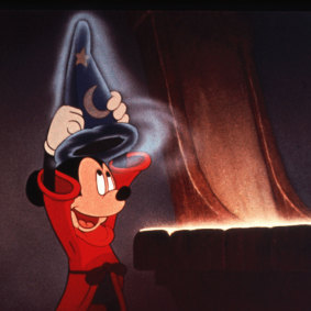 Disney's classic animation <i>Fantasia</i>.