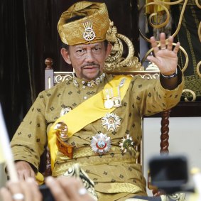 Sultan Hassanal Bolkiah introduced the penalty of death by stoning for sex between people of the same gender.  