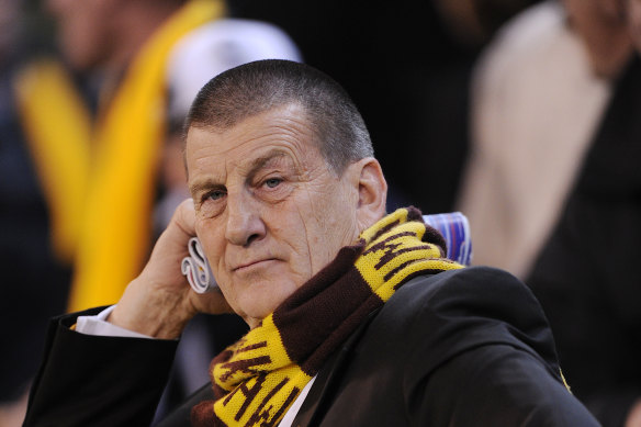 Hawthorn president Jeff Kennett.