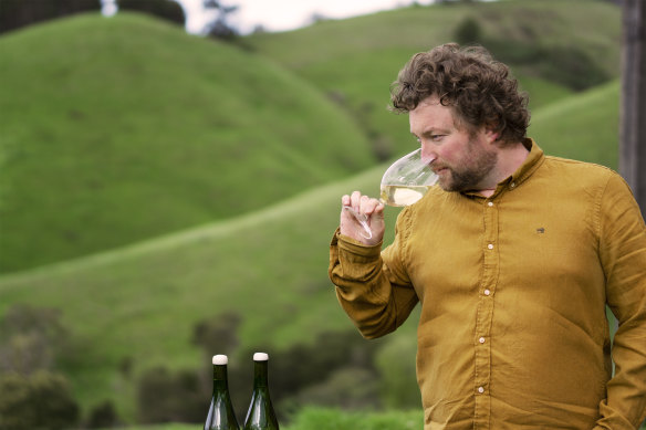 Winemaker Patrick Sullivan of Patrick Sullivan Wines in Gippsland.